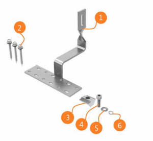 Móc treo mái ngói năng lượng mặt trời 12 #