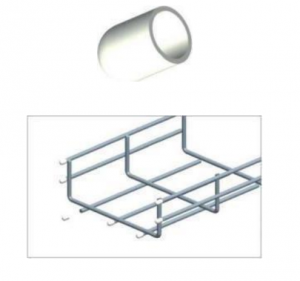Резиновая крышка кабельного лотка из проволочной сетки