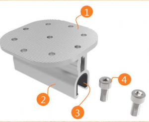태양 장착 지붕 클램프